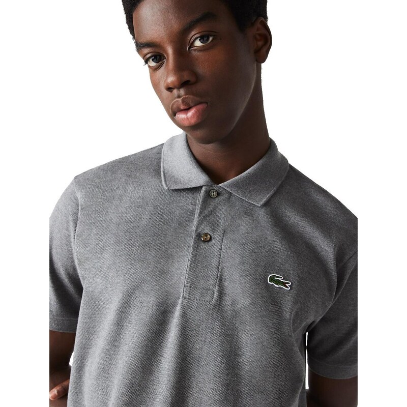 Polo Lacoste Masculina Regular Classic Stretch Verde