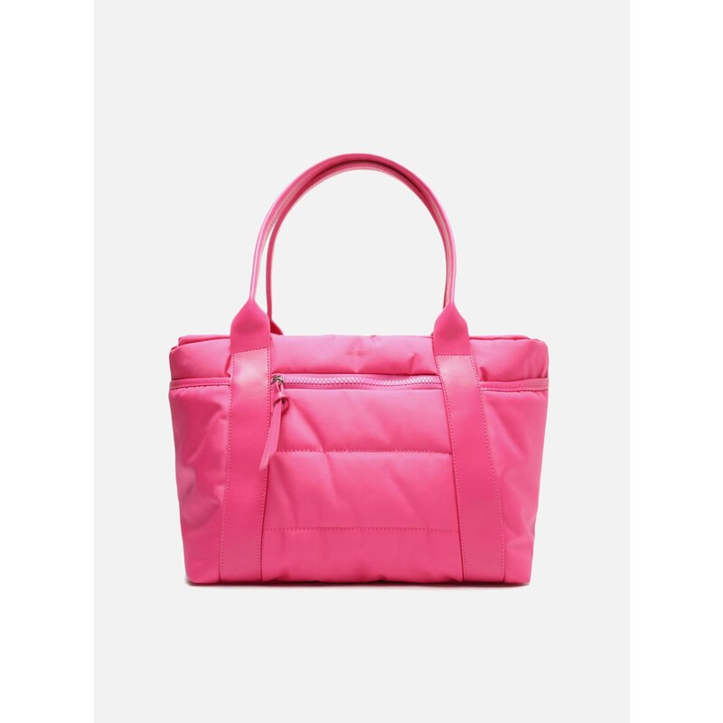 Bolsa Shopping Rosa Nylon Maju Grande Arezzo GLAMI .br