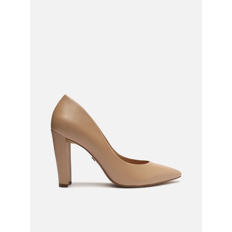 Scarpin nude hot sale arezzo