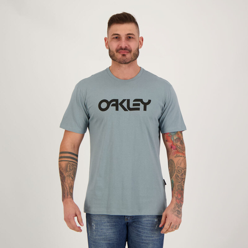 Camiseta Oakley Heritage Skull White os melhores preços