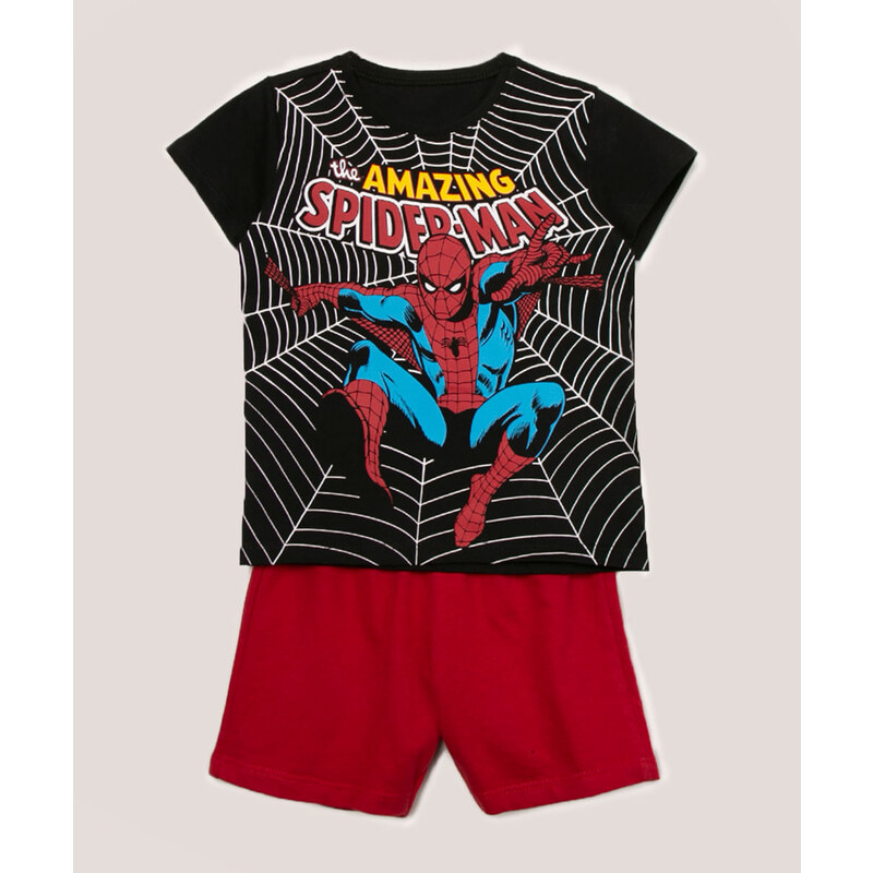 Conjunto infantil do homem hot sale aranha