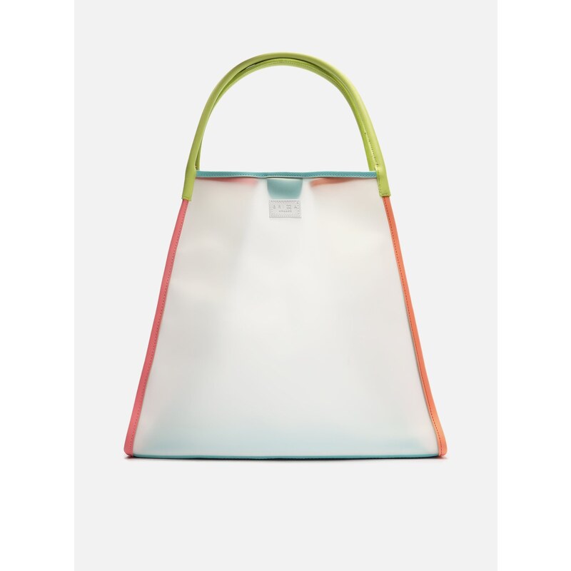 Bolsa Tote Branca Piscine Grande Brizza Arezzo