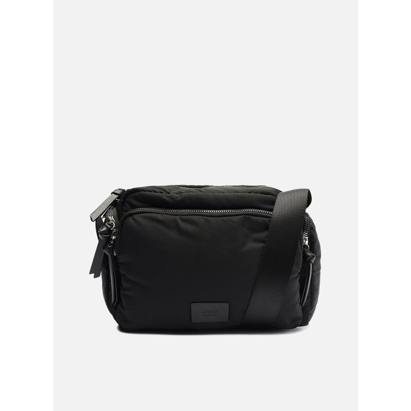 Bolsa Tiracolo Preta Nylon M dia Bolso Arezzo GLAMI .br