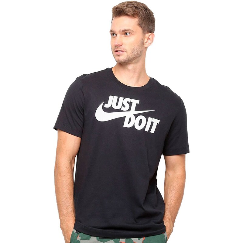 Camiseta Nike Masculina Sportswear Just Do It Preta