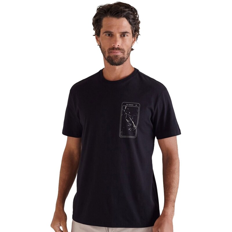 Camisa Reserva Masculina Nova Paraty Dark Logo Branca