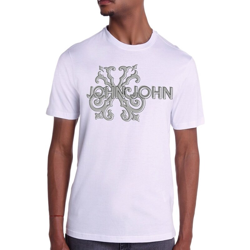 Camiseta John John Masculina Inc Code Marrom Escuro 
