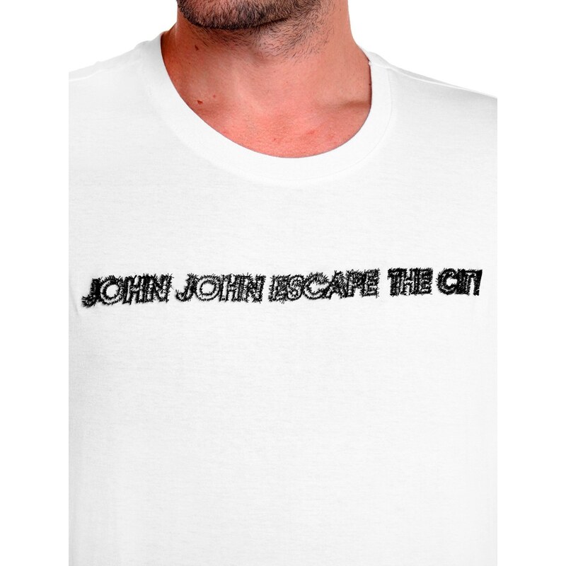 Camiseta Regular Fit Heaven Beach John John Masculina - John John