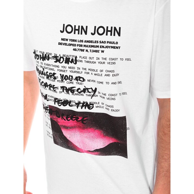 Camiseta Premium Brand John John Masculina