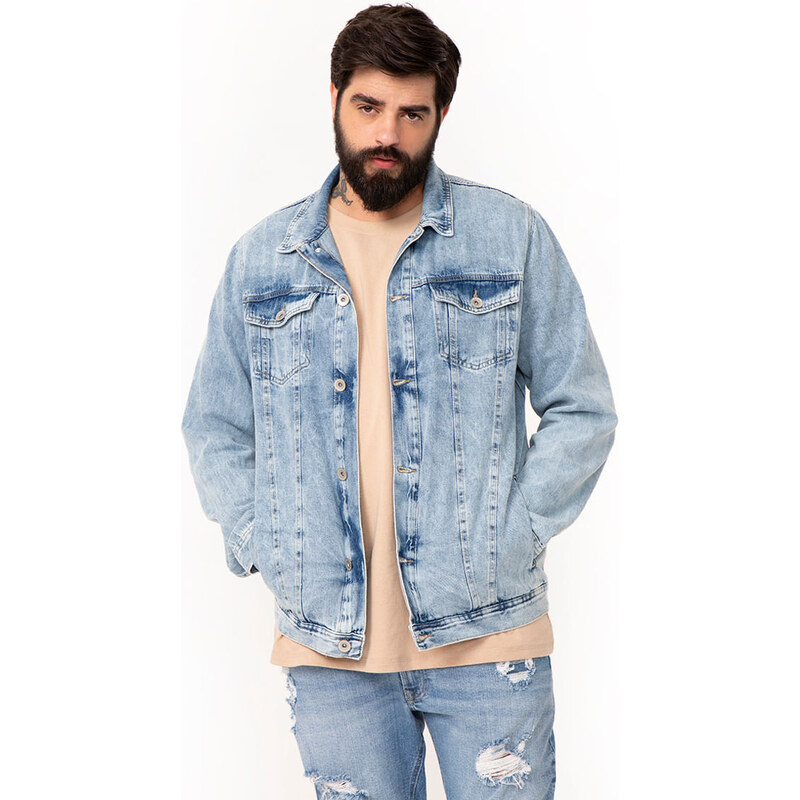 Jaqueta jeans hot sale c&a masculina