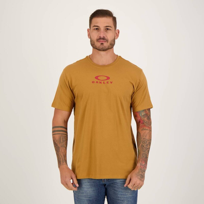 Camiseta Oakley Ellipse Sports Bordô - FutFanatics