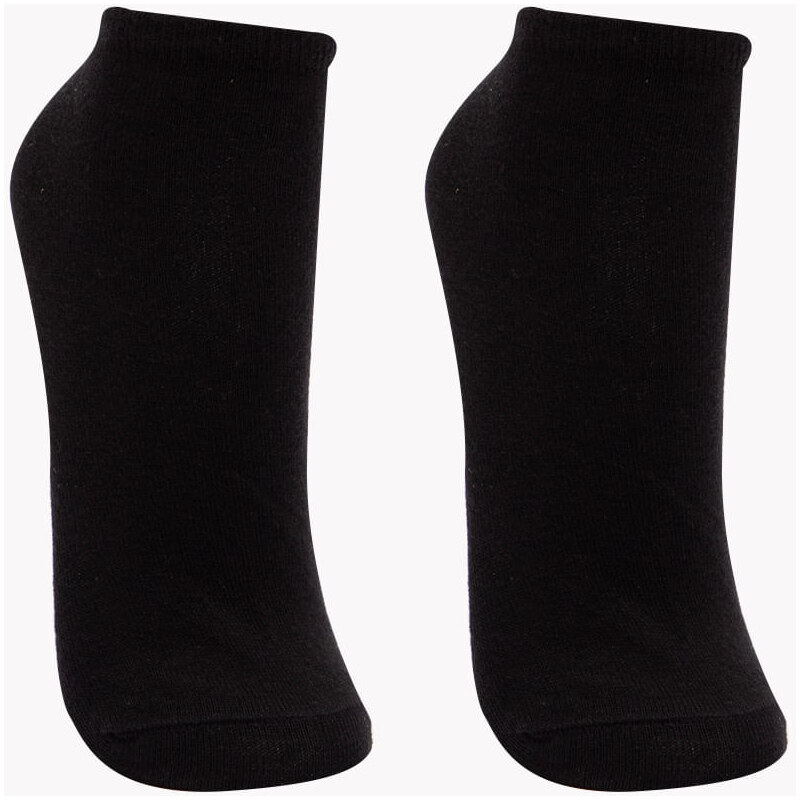 C&A kit de 2 pares de meias sapatilha preto