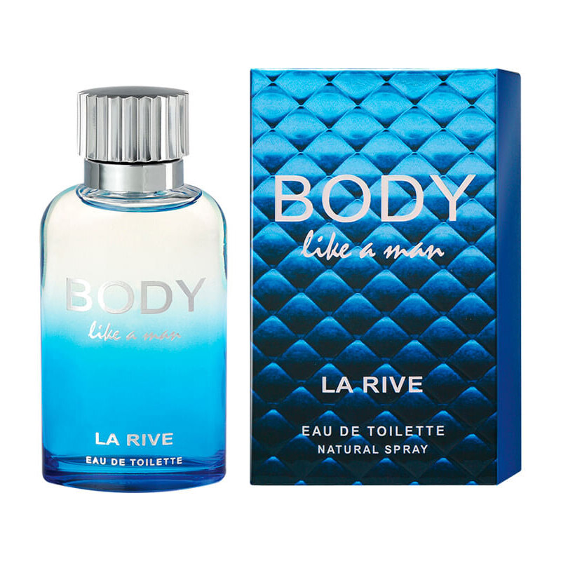 C&A body like a man la rive perfume masculino eau de toilette 90ml único 