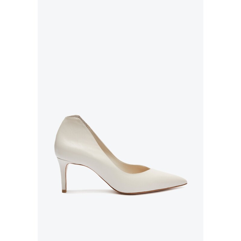 Scarpin off best sale white schutz