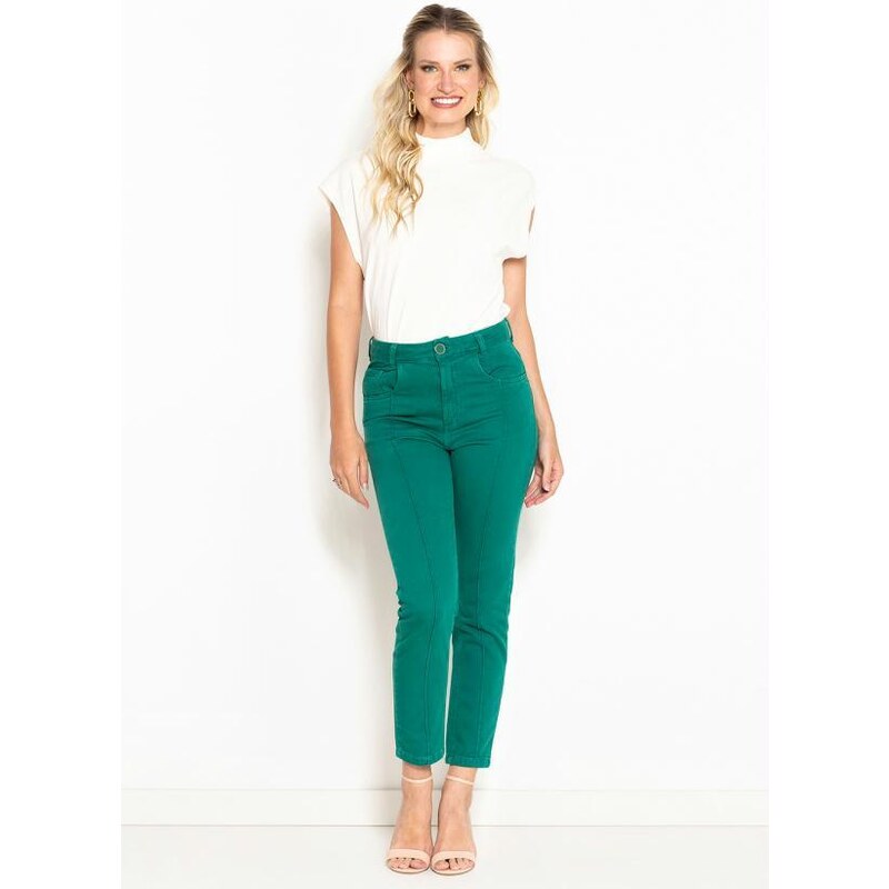 Maria Color Jeans - Green