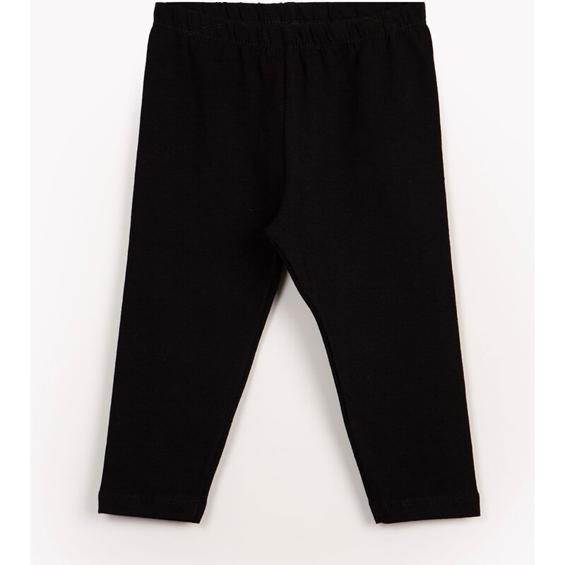 calça legging infantil básica preta - C&A