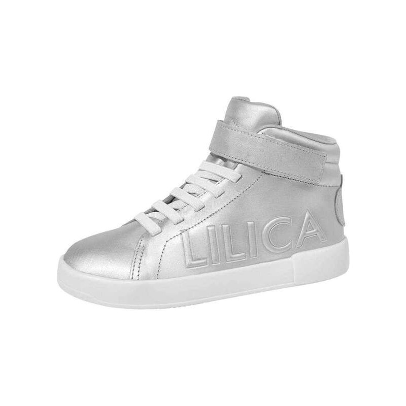 Tenis lilica hot sale cano alto