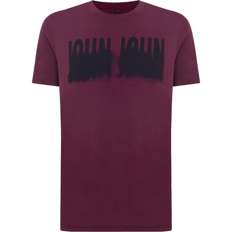 Camiseta John John Masculina Regular Block Old Preta 