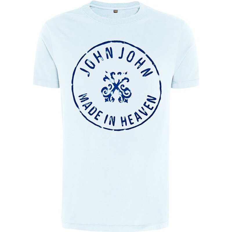 Camiseta John John Logo Azul