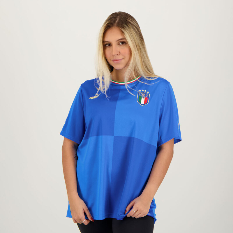 Camisa da italia outlet puma