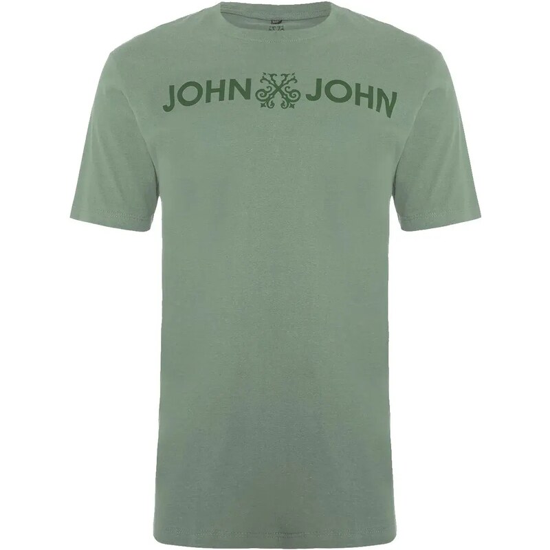 Camiseta John John Masculina Jj Logo Branca