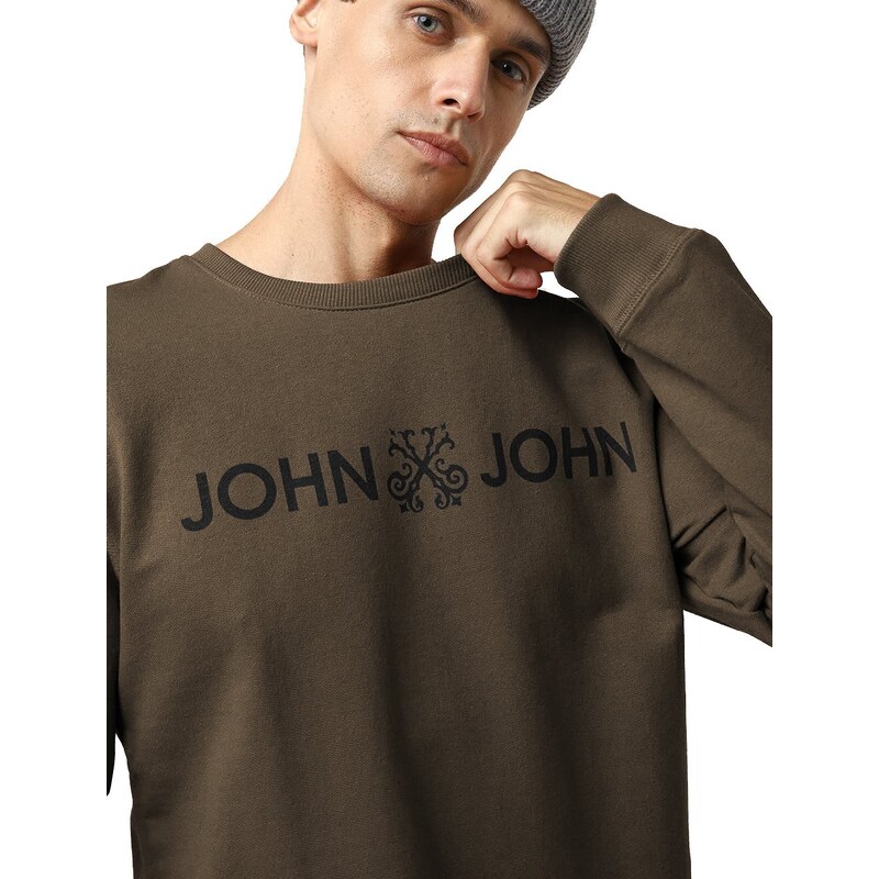 Camiseta John John Masculina Regular Outdoor Logo Branca