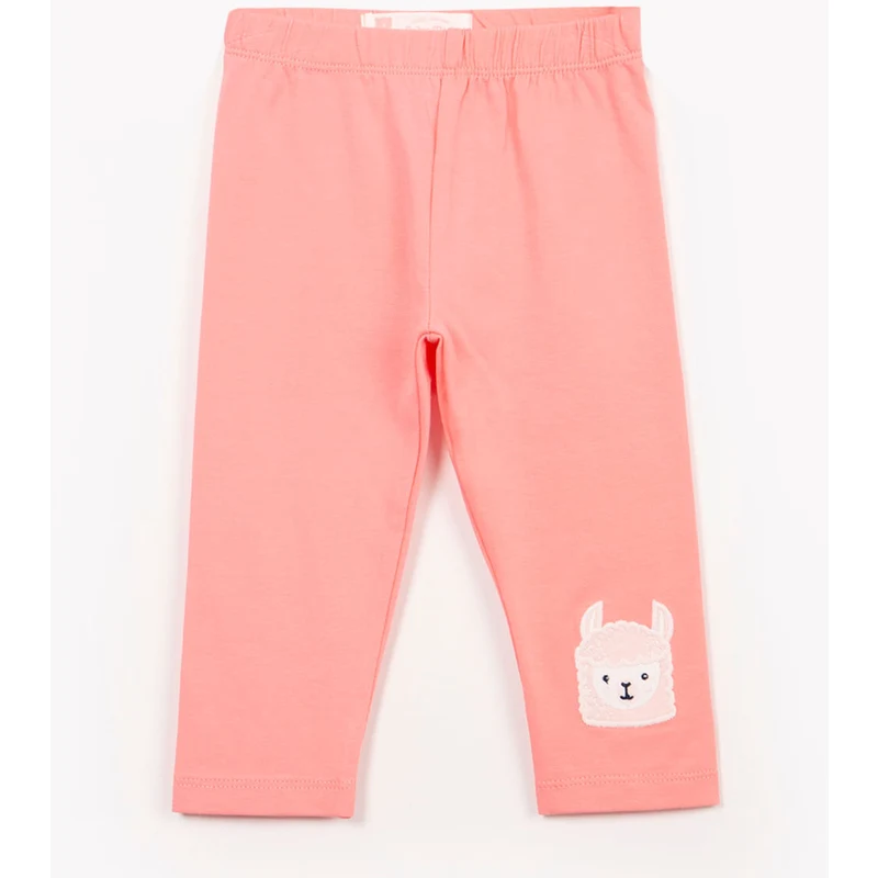 calça legging infantil com glitter preta - C&A