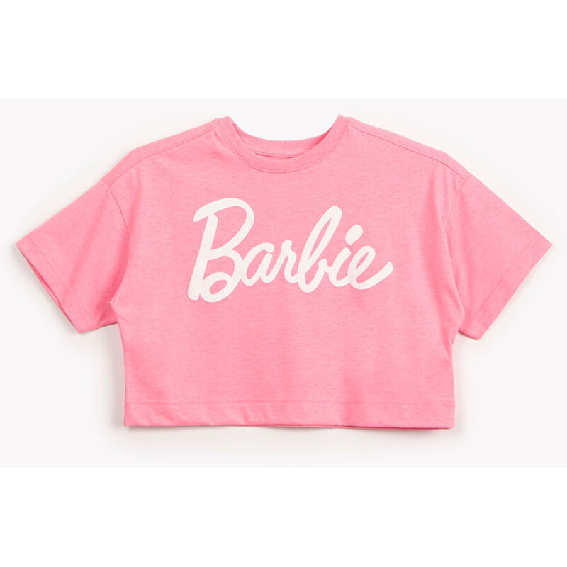 C&A blusa infantil barbie com brilho manga curta rosa neon - GLAMI