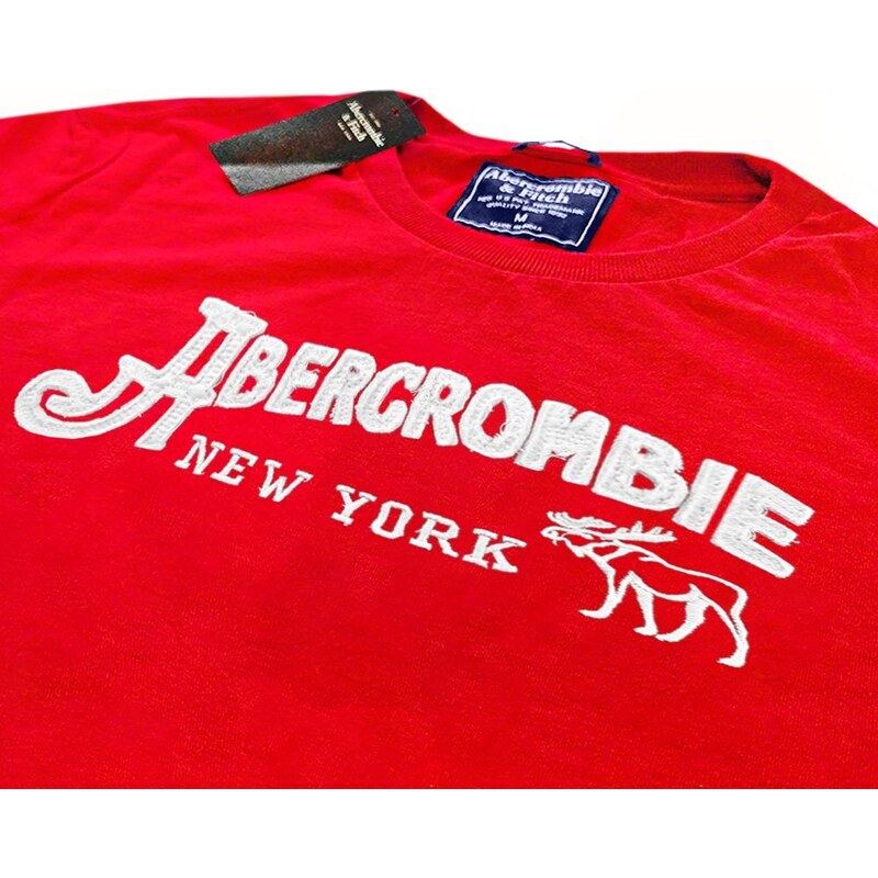 Camiseta Abercrombie Masculina Muscle A&F New York 1892 Amarela