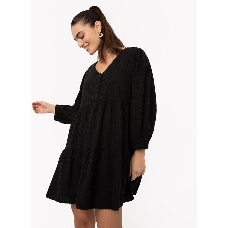 Vestido hot sale c&a preto