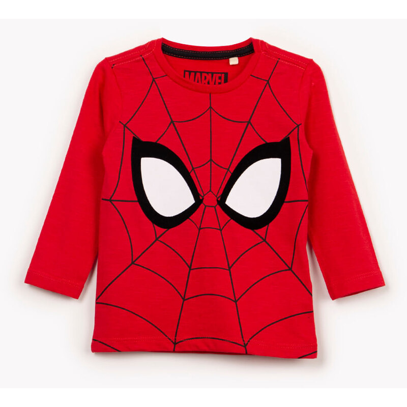 Camiseta Infantil Manga Curta Algodão Homem Aranha Vermelho Tam 2 a 10