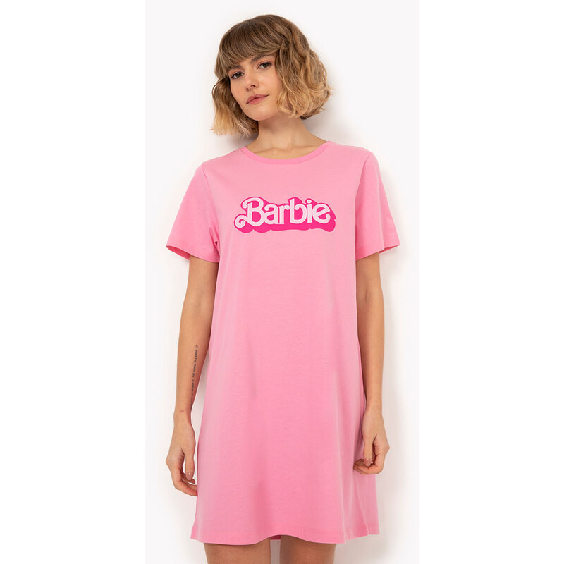 Camisola Infantil Sem Manga Tule Barbie Tam 4 a 10