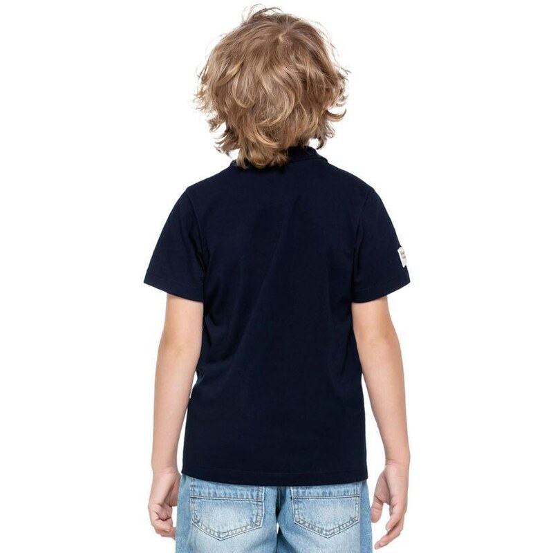 Trick Nick Camisa Polo Infantil Básicos Azul