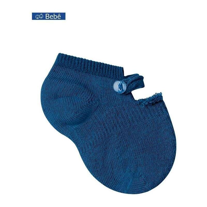Sapatilha Bebê Selene 1001-001 647-Azul-Jeans