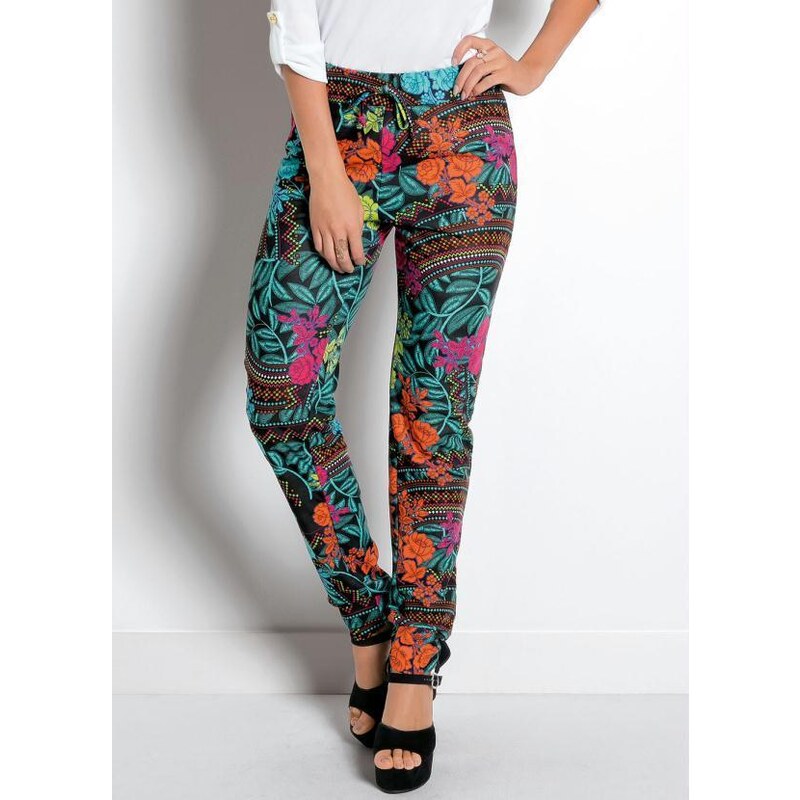 Calca jogger hot sale estampada