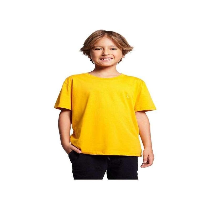 Camiseta Pf Pima Cores Reserva Mini Amarelo Ouro 