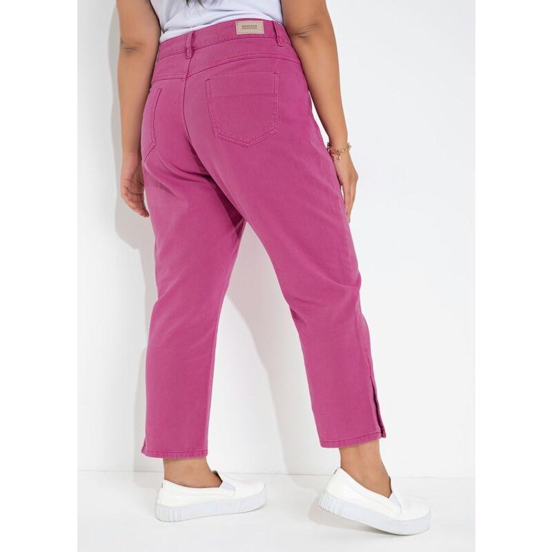 Calça Jeans Sawary Plus Size Mom - Você encontra na J.Flor