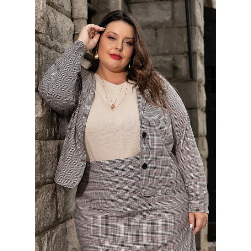 XADREZ E AS PEÇAS-CHAVE NA MODA PLUS SIZE – Fenin