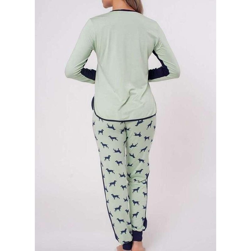 Pijama Feminino Longo Podiun 225166 Peppy-Respiro