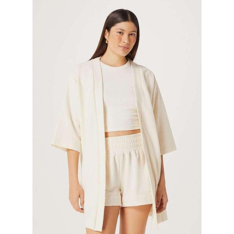 Kimono sales branco feminino