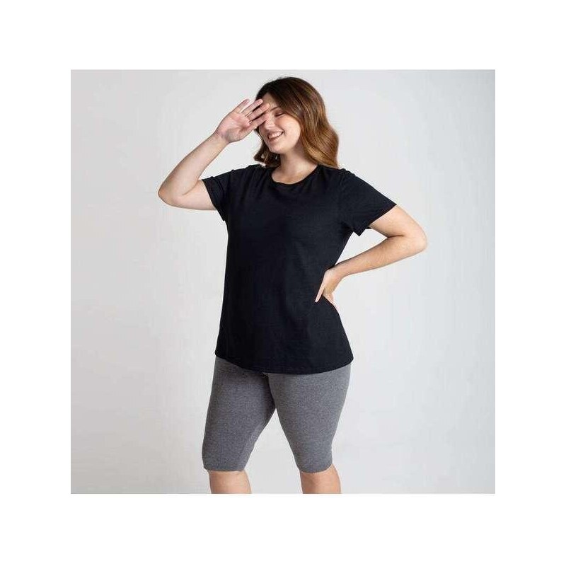 Short Plus Size Feminino Fitness Ciclista Texturizado Verde