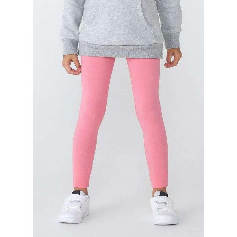 Calça Legging Infantil Menina em Molecotton Básica