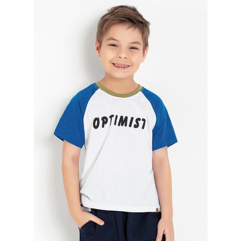 Camiseta Raglan Infantil Xadrez