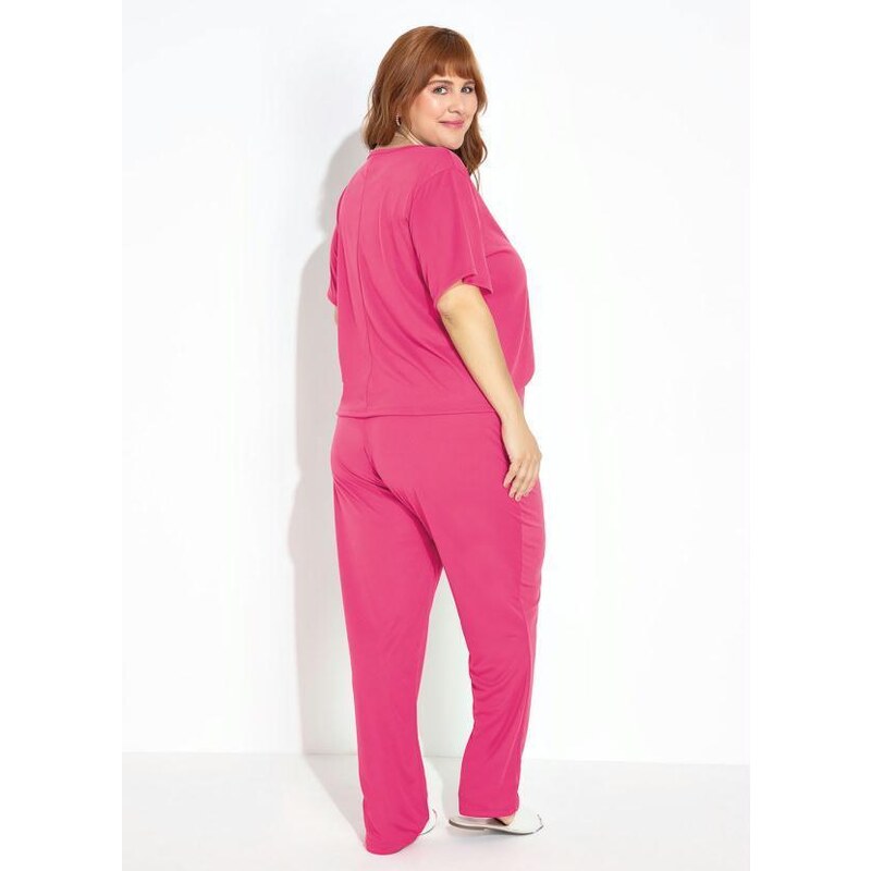 Marguerite Pijama Longo Pink