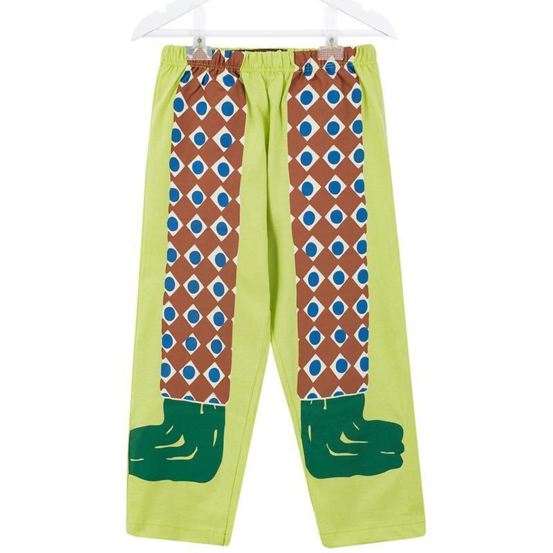 Bento Pijama de Malha Manga Curta Criatura Verde