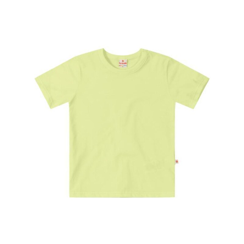 Brandili Camiseta Básica Infantil Menino em Malha Verde