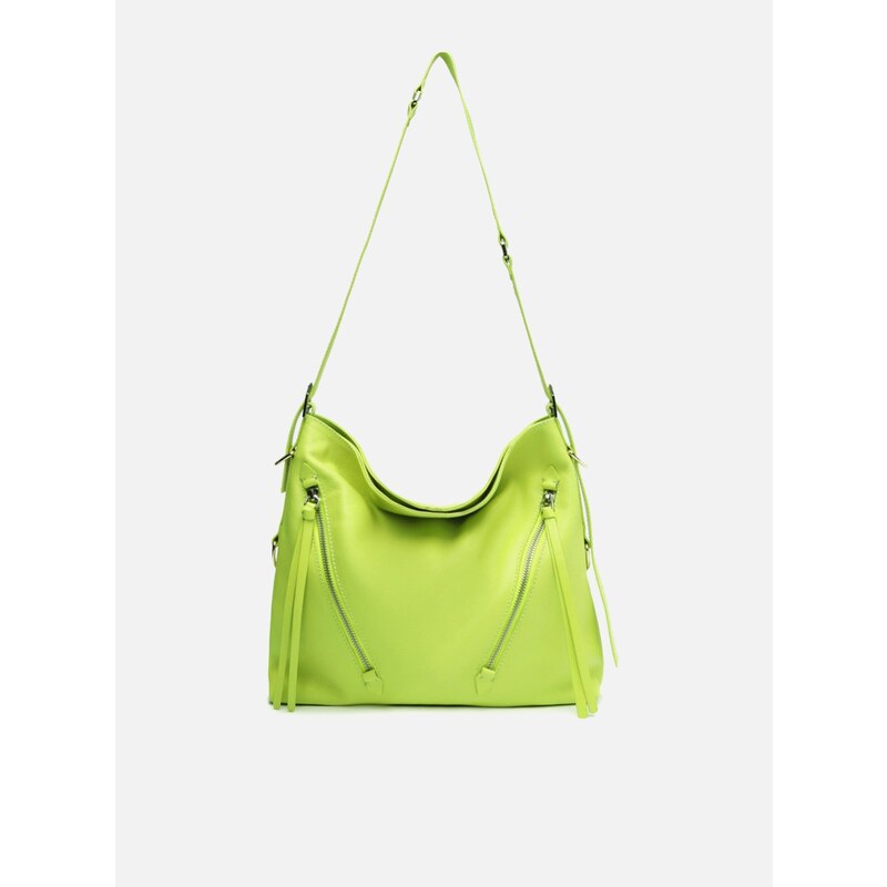 Bolsa Hobo Verde Couro Alicia Grande Arezzo GLAMI .br