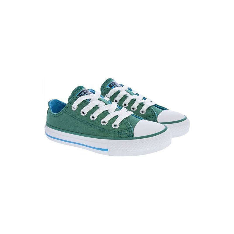 Tenis Infantil Converse All Star Chuck Taylor Verde 30 GLAMI .br