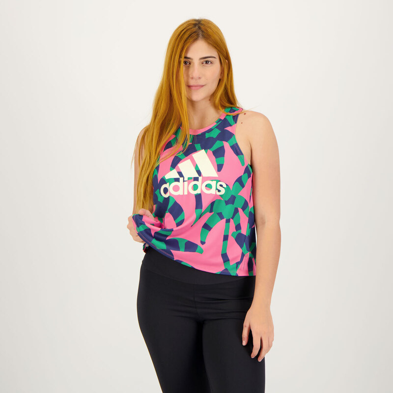 Regata Adidas Farm Feminina Verde 