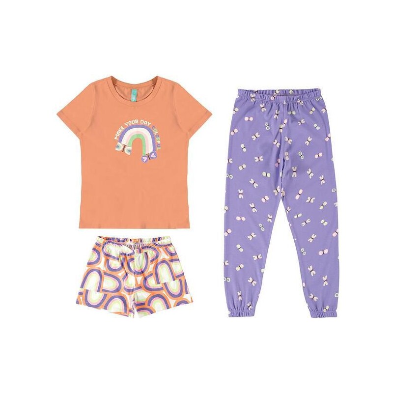 Malwee Kids Pijama Laranja