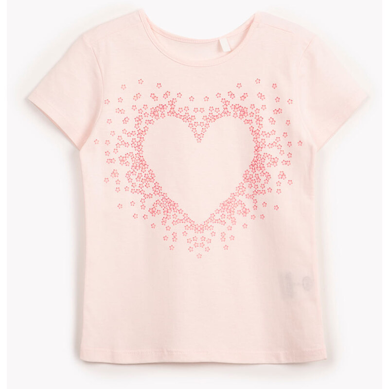 blusa de algodão infantil luluca manga longa azul - C&A